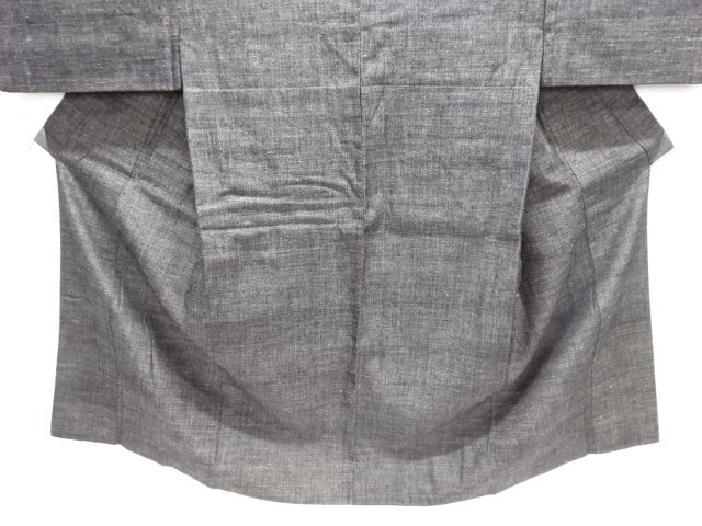  本場結城紬男物着物アンサンブル（杢）（キングサイズ）